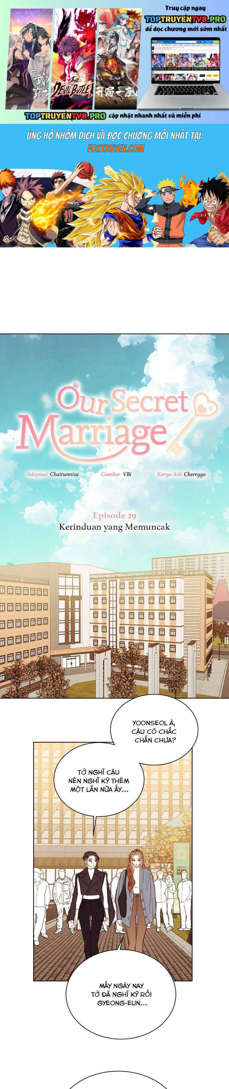 Hôn Nhân Bí Mật Giữa Chúng Ta Chap 29 - Next Chap 30