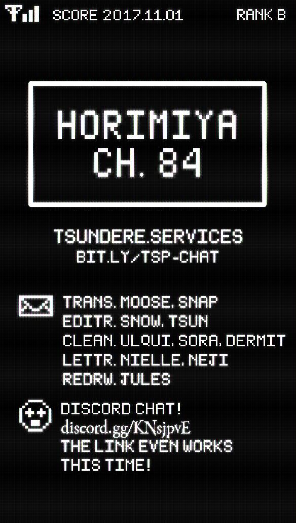 Horimiya Chap 84 - Next Chap 85