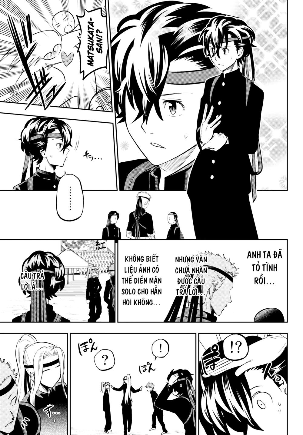 Hoshino, Me O Tsubette Chap 58 - Next Chap 59