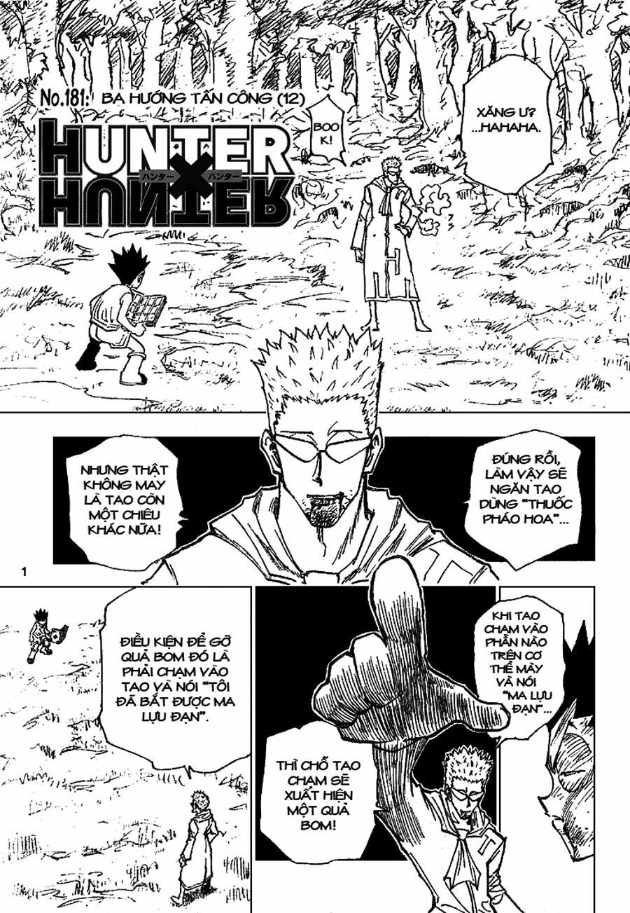 Hunter X Hunter Chap 181 - Next Chap 182