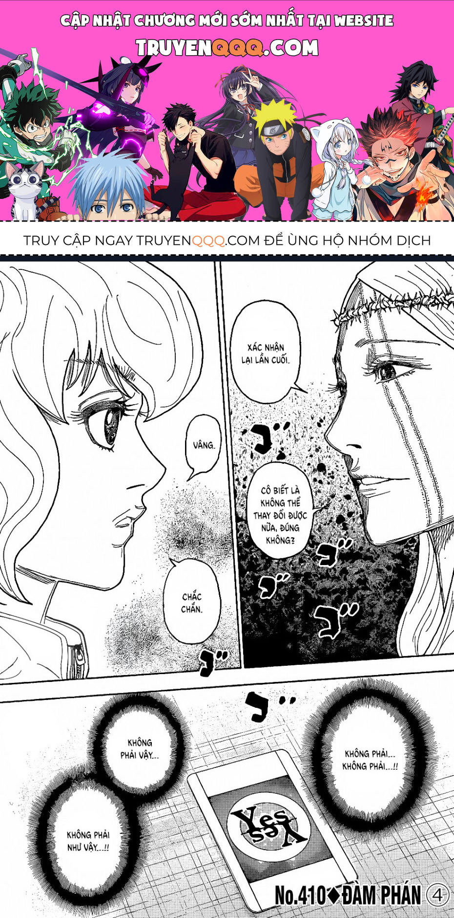 Hunter X Hunter Chap 410 - Next Chap 411