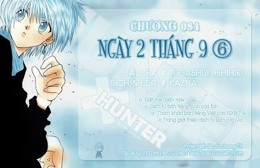 Hunter X Hunter Chap 84 - Next Chap 85