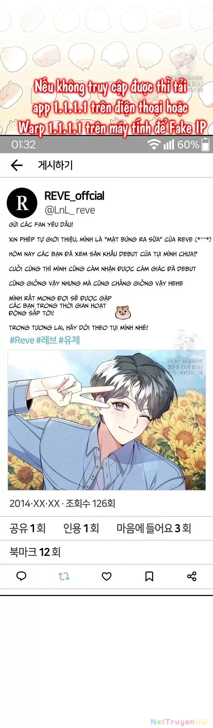 Hướng Dẫn Hồi Quy Dành Cho Thần Tượng Chap 4 - Next Chap 5