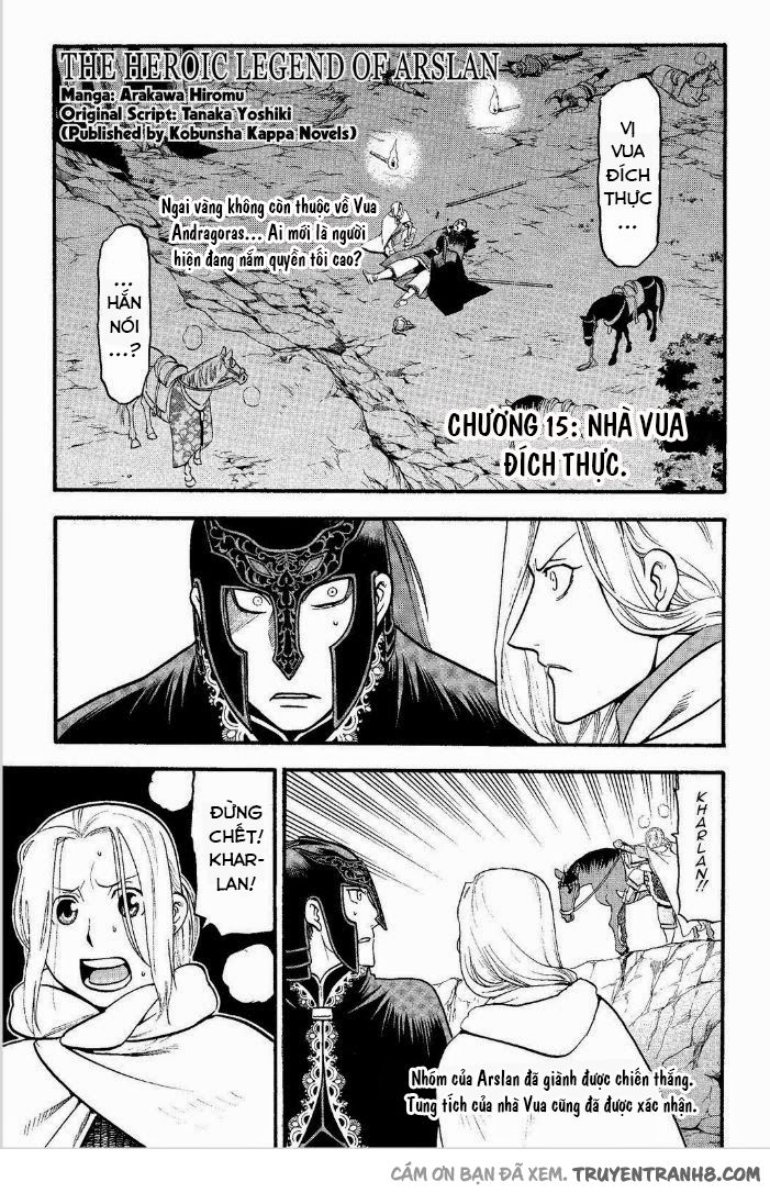 Huyền Thoại Arslan Chap 15 - Next Chap 16