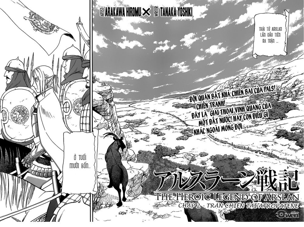 Huyền Thoại Arslan Chap 2 - Next Chap 3