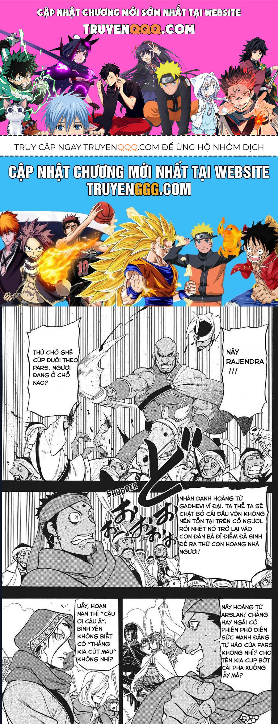 Huyền Thoại Arslan Chap 43 - Next Chap 44
