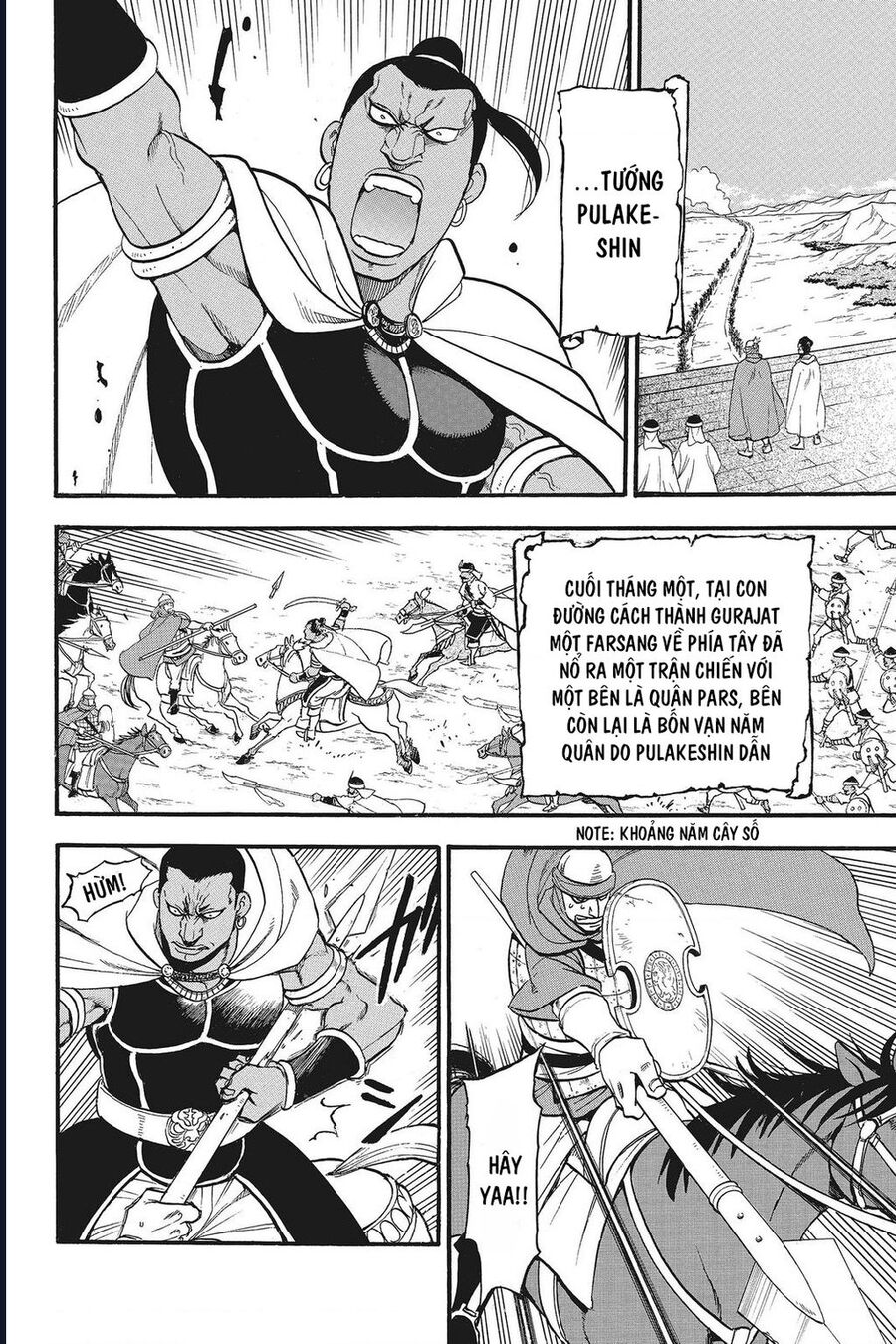 Huyền Thoại Arslan Chap 44 - Next Chap 45