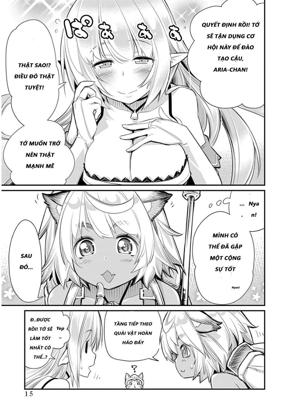 I Am Behemoth Of The S Rank Monster But I Am Mistaken As A Cat And I Live As A Pet Of Elf Girl Chap 7 - Next Chap 8