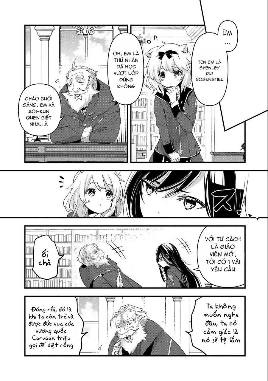Isekai Teni Shite Kyoushi Ni Natta Ga, Majo To Osorerareteiru Ken ~Aoi-Sensei No Gakuen Funtou Nisshi~ Chap 3 - Next Chap 4