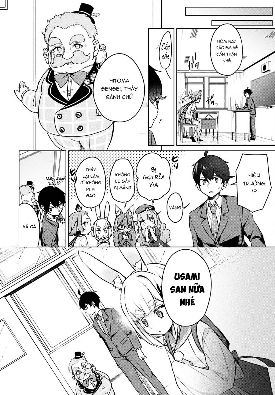 Jingai Kyoushitsu No Ningen-Girai Kyoushi: Hitoma-Sensei, Watashi-Tachi Ni Ningen O Oshiete Kuremasen Ka? Chap 6 - Next Chap 7