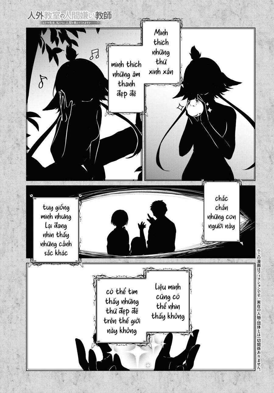 Jingai Kyoushitsu No Ningen-Girai Kyoushi: Hitoma-Sensei, Watashi-Tachi Ni Ningen O Oshiete Kuremasen Ka? Chap 9 - Next Chap 10