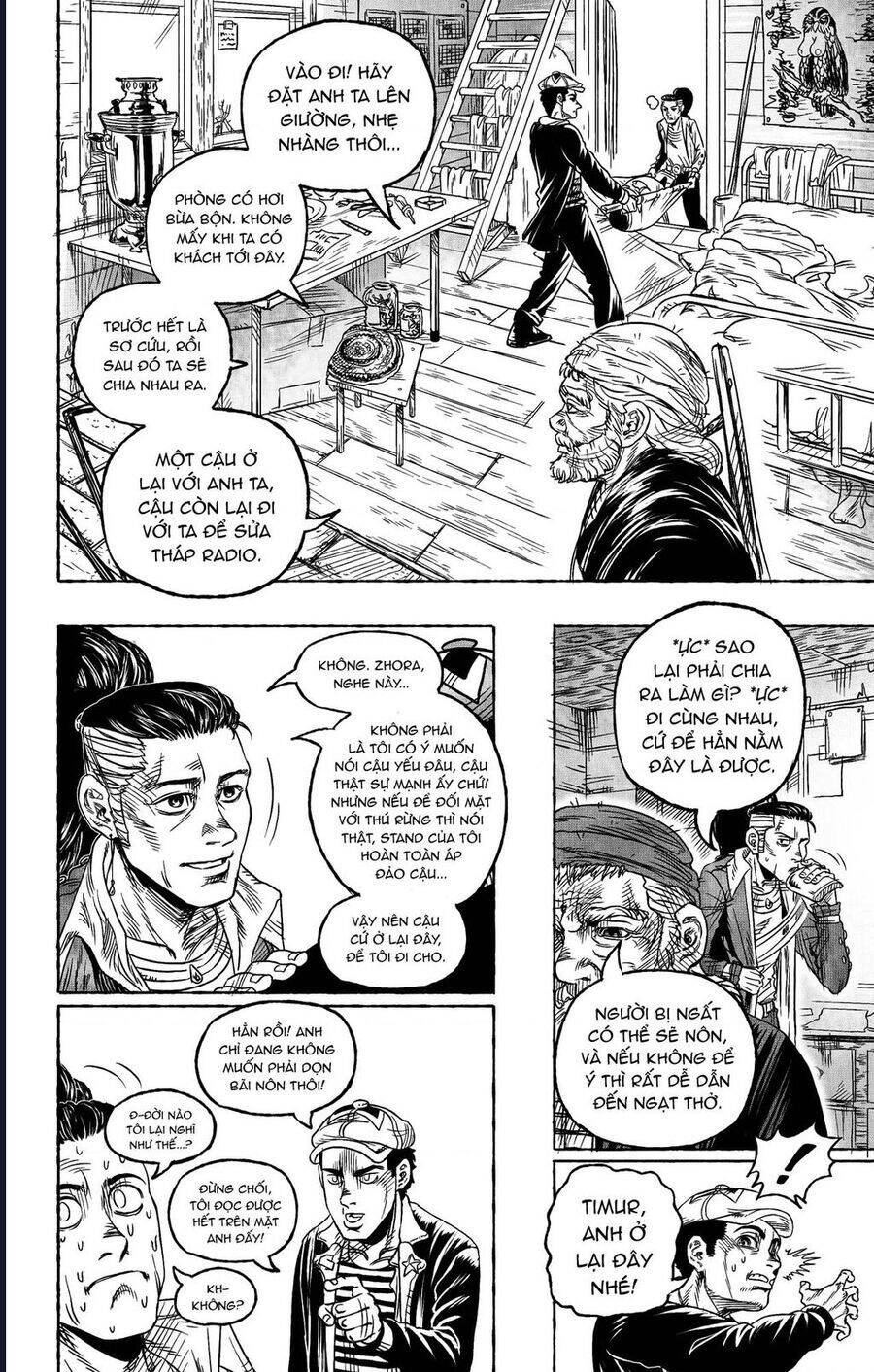 Jojo's Bizarre Adventure: Moscow Calling Chap 14 - Next Chap 15