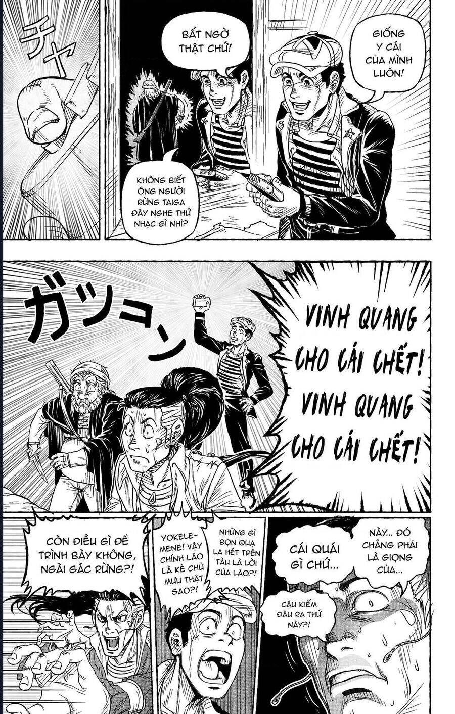 Jojo's Bizarre Adventure: Moscow Calling Chap 14 - Next Chap 15
