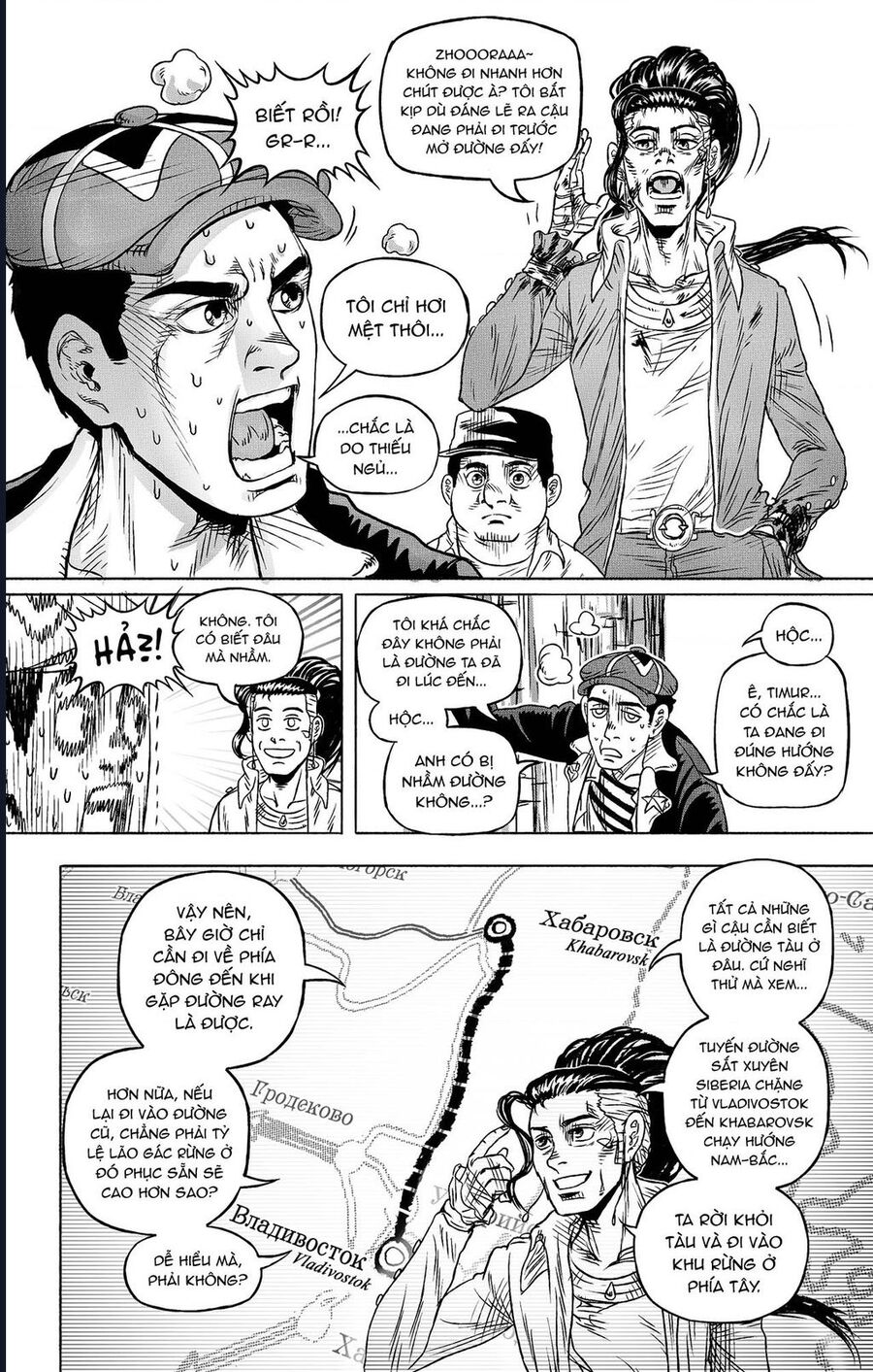 Jojo's Bizarre Adventure: Moscow Calling Chap 15 - Next Chap 16