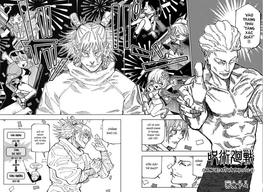 Jujutsu Kaisen - Chú Thuật Hồi Chiến Chap 187 - Next Chap 188