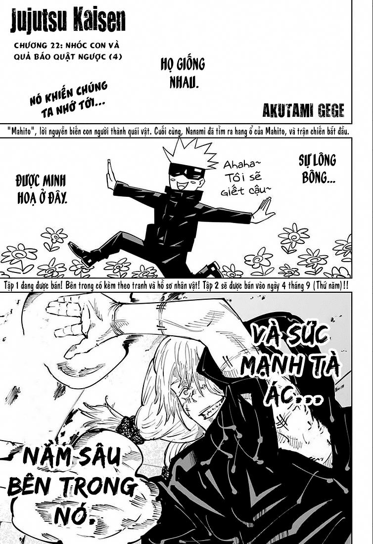 Jujutsu Kaisen - Chú Thuật Hồi Chiến Chap 22 - Next Chap 23