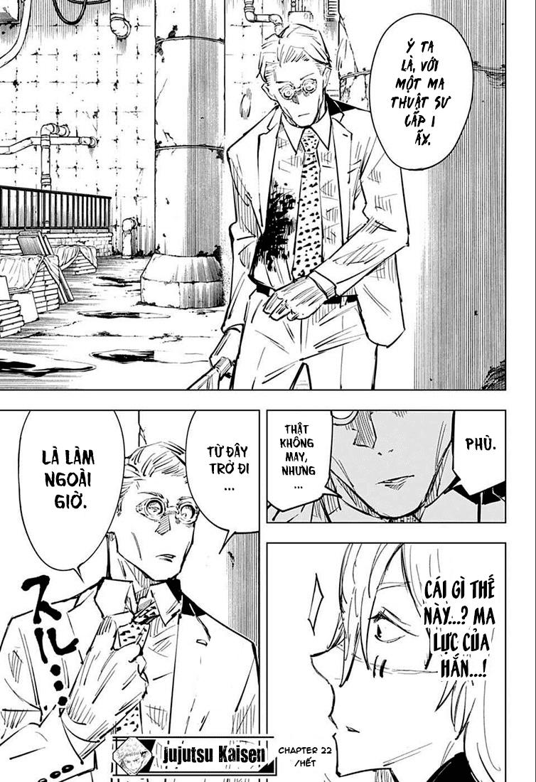 Jujutsu Kaisen - Chú Thuật Hồi Chiến Chap 22 - Next Chap 23