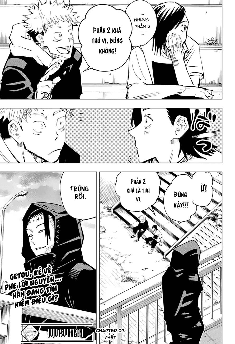 Jujutsu Kaisen - Chú Thuật Hồi Chiến Chap 23 - Next Chap 24