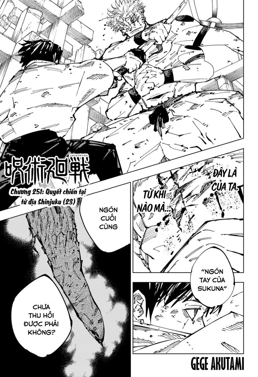 Jujutsu Kaisen - Chú Thuật Hồi Chiến Chap 251 - Next Chap 252