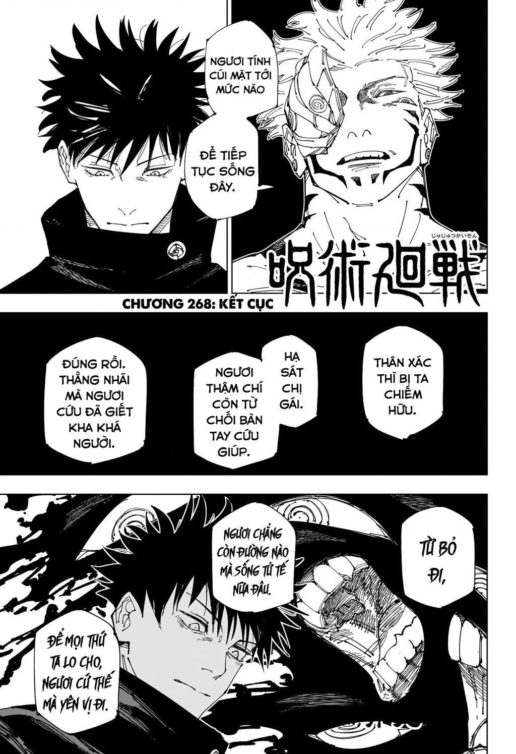 Jujutsu Kaisen - Chú Thuật Hồi Chiến Chap 268 - Next Chap 269