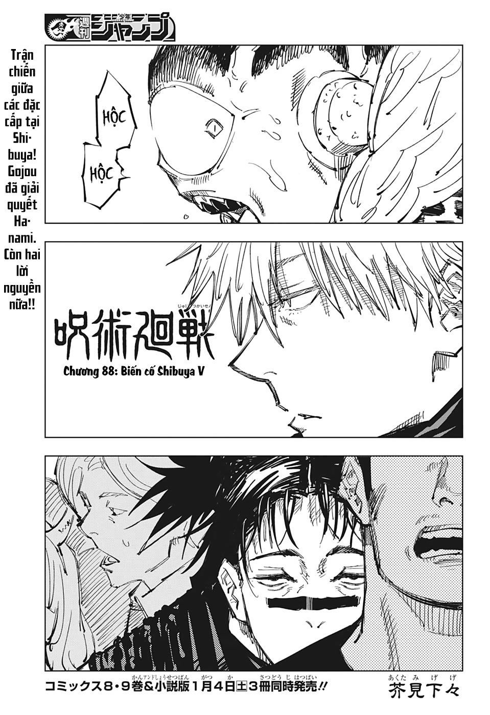 Jujutsu Kaisen - Chú Thuật Hồi Chiến Chap 88 - Next Chap 89