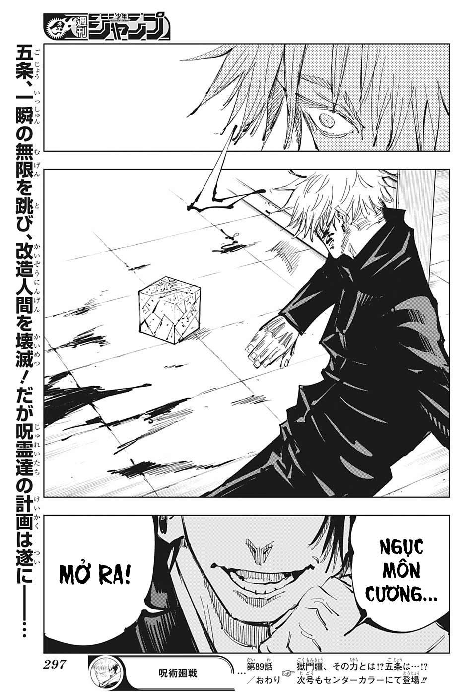 Jujutsu Kaisen - Chú Thuật Hồi Chiến Chap 89 - Next Chap 90