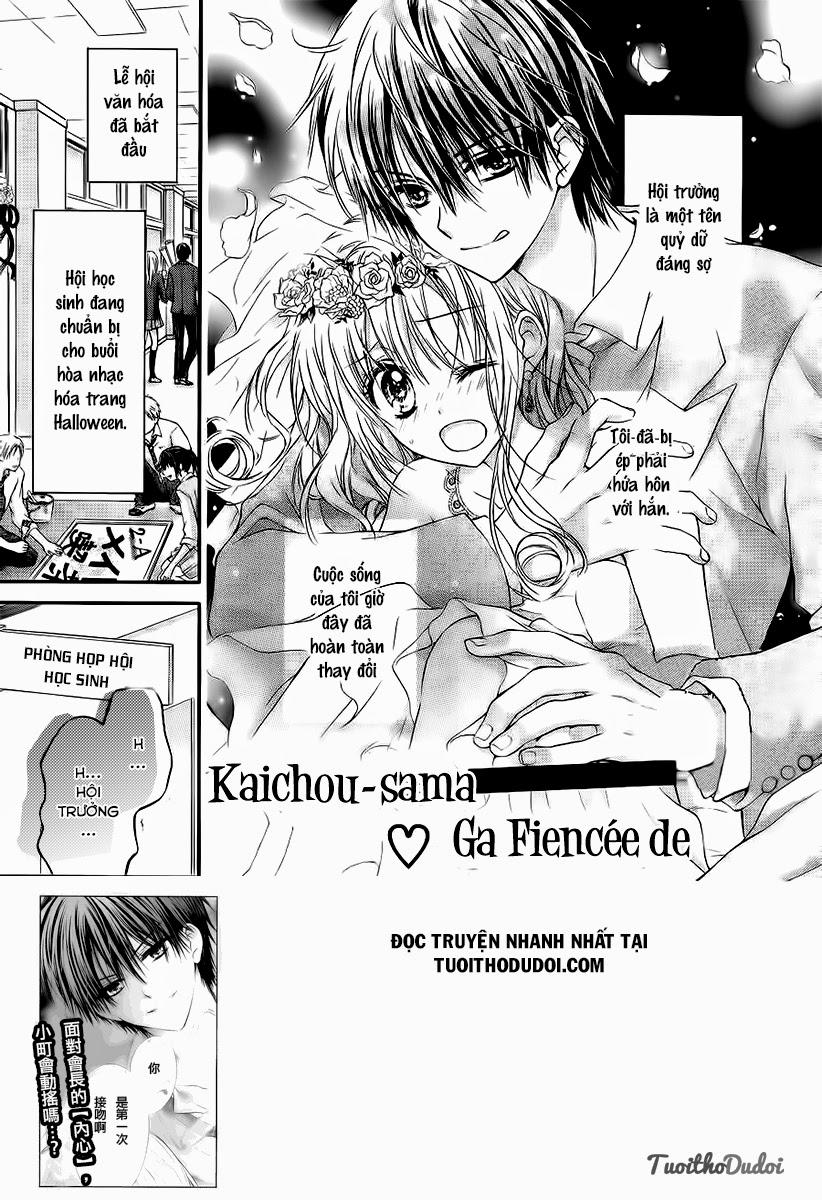 Kaichou-Sama Ga Fiancee De Chap 2 - Next Chap 3