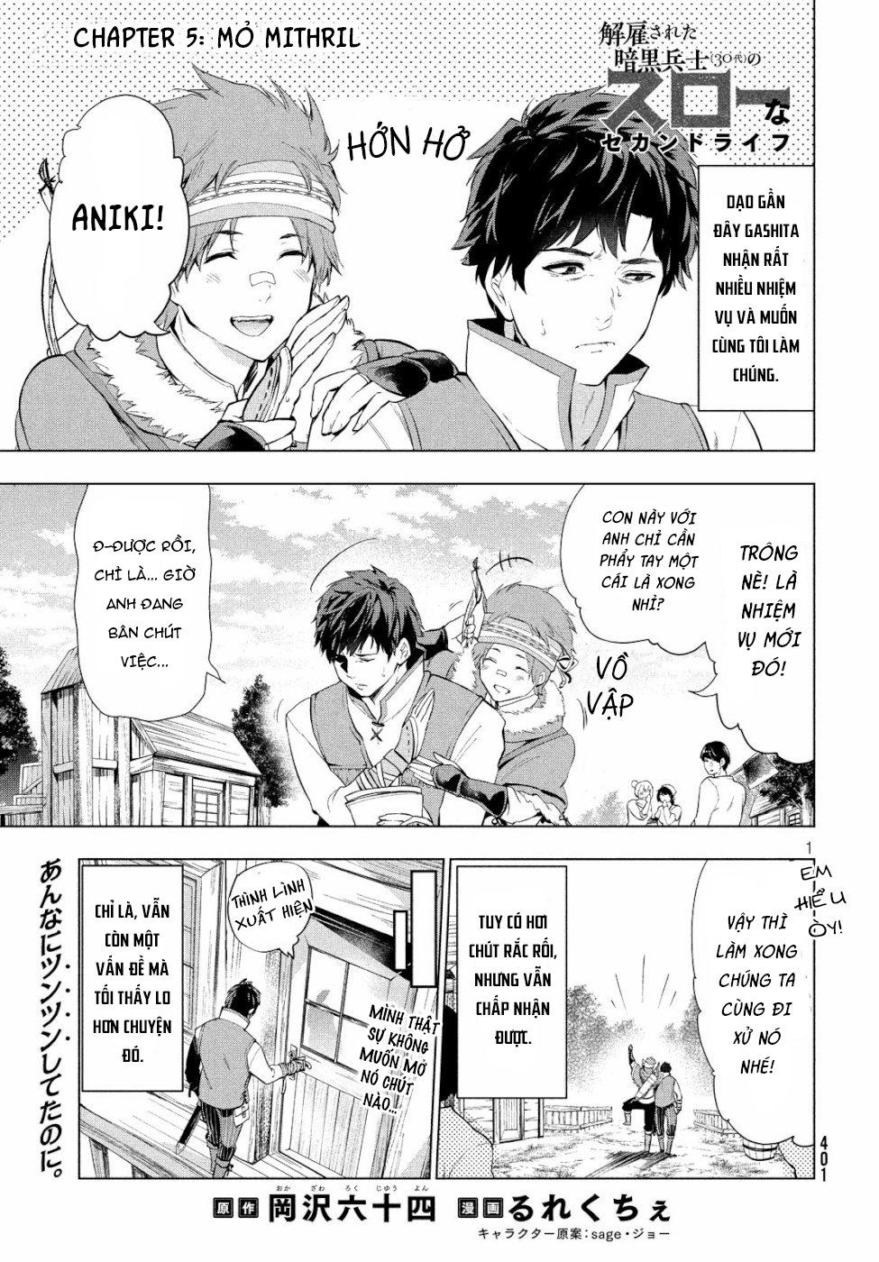 Kaiko Sareta Ankoku Heishi (30-Dai) No Slow Na Second Life Chap 6 - Next Chap 7