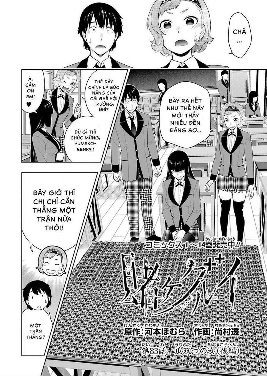 Kakegurui Yorozu Chap 835 - Next Chap 836