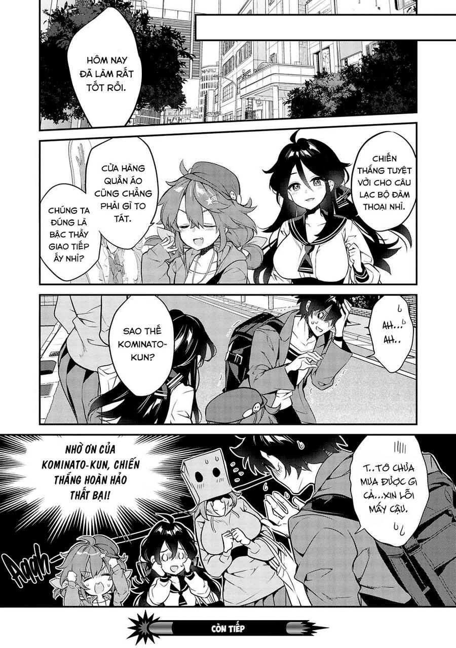 Kamiyama-San, Thiếu Nữ Kém Giao Tiếp Lúc Nào Cũng Đội Túi Giấy Trên Đầu!! Chap 11 - Next Chap 12