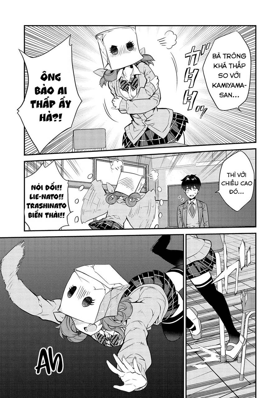 Kamiyama-San, Thiếu Nữ Kém Giao Tiếp Lúc Nào Cũng Đội Túi Giấy Trên Đầu!! Chap 13 - Next Chap 14