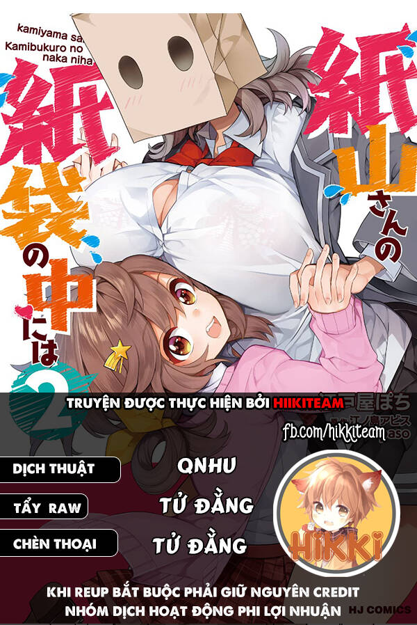 Kamiyama-San, Thiếu Nữ Kém Giao Tiếp Lúc Nào Cũng Đội Túi Giấy Trên Đầu!! Chap 14 - Next Chap 15