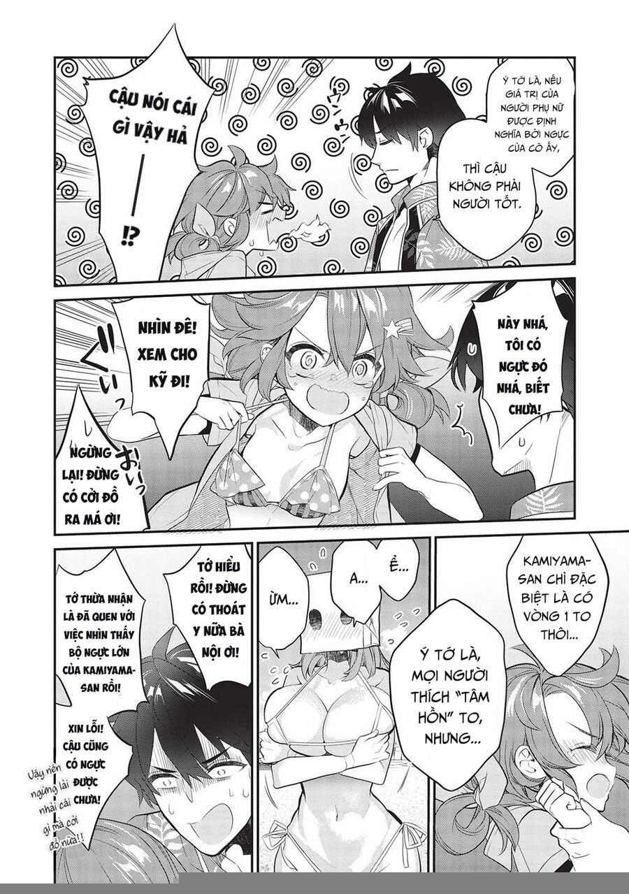 Kamiyama-San, Thiếu Nữ Kém Giao Tiếp Lúc Nào Cũng Đội Túi Giấy Trên Đầu!! Chap 15 - Next Chap 16
