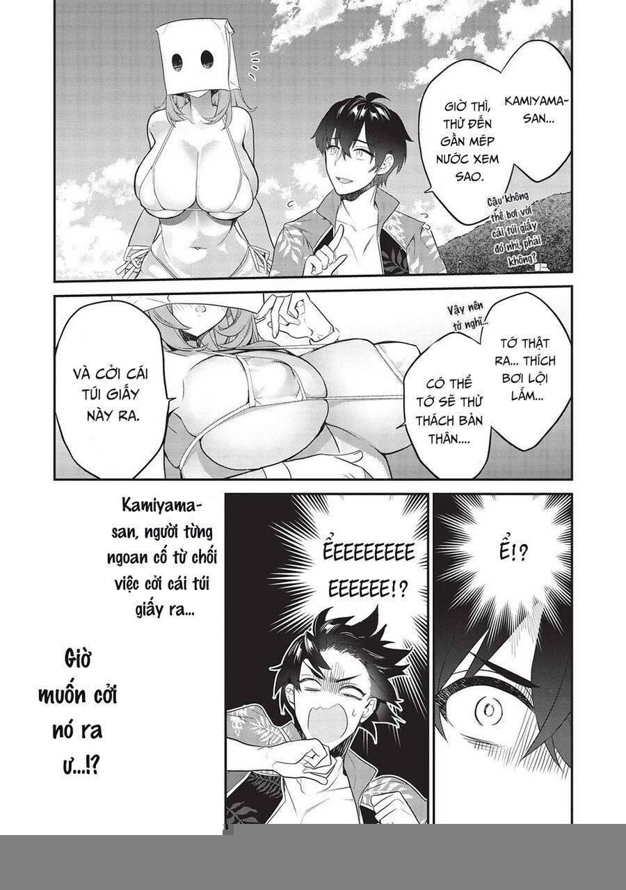 Kamiyama-San, Thiếu Nữ Kém Giao Tiếp Lúc Nào Cũng Đội Túi Giấy Trên Đầu!! Chap 15 - Next Chap 16