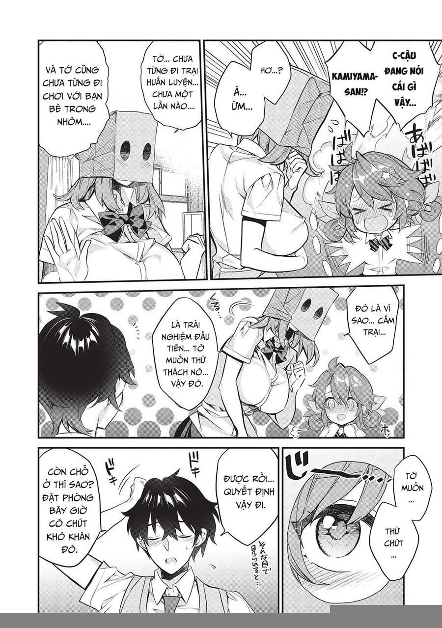 Kamiyama-San, Thiếu Nữ Kém Giao Tiếp Lúc Nào Cũng Đội Túi Giấy Trên Đầu!! Chap 15 - Next Chap 16