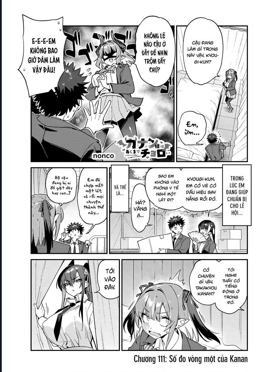 Kanan-Sama Wa Akumade Choroi Chap 111 - Next Chap 112