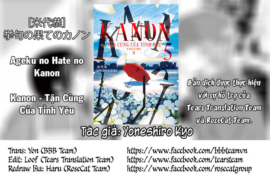 Kanon - Tận Cùng Của Tình Yêu. Chap 29 - Next Chap 30