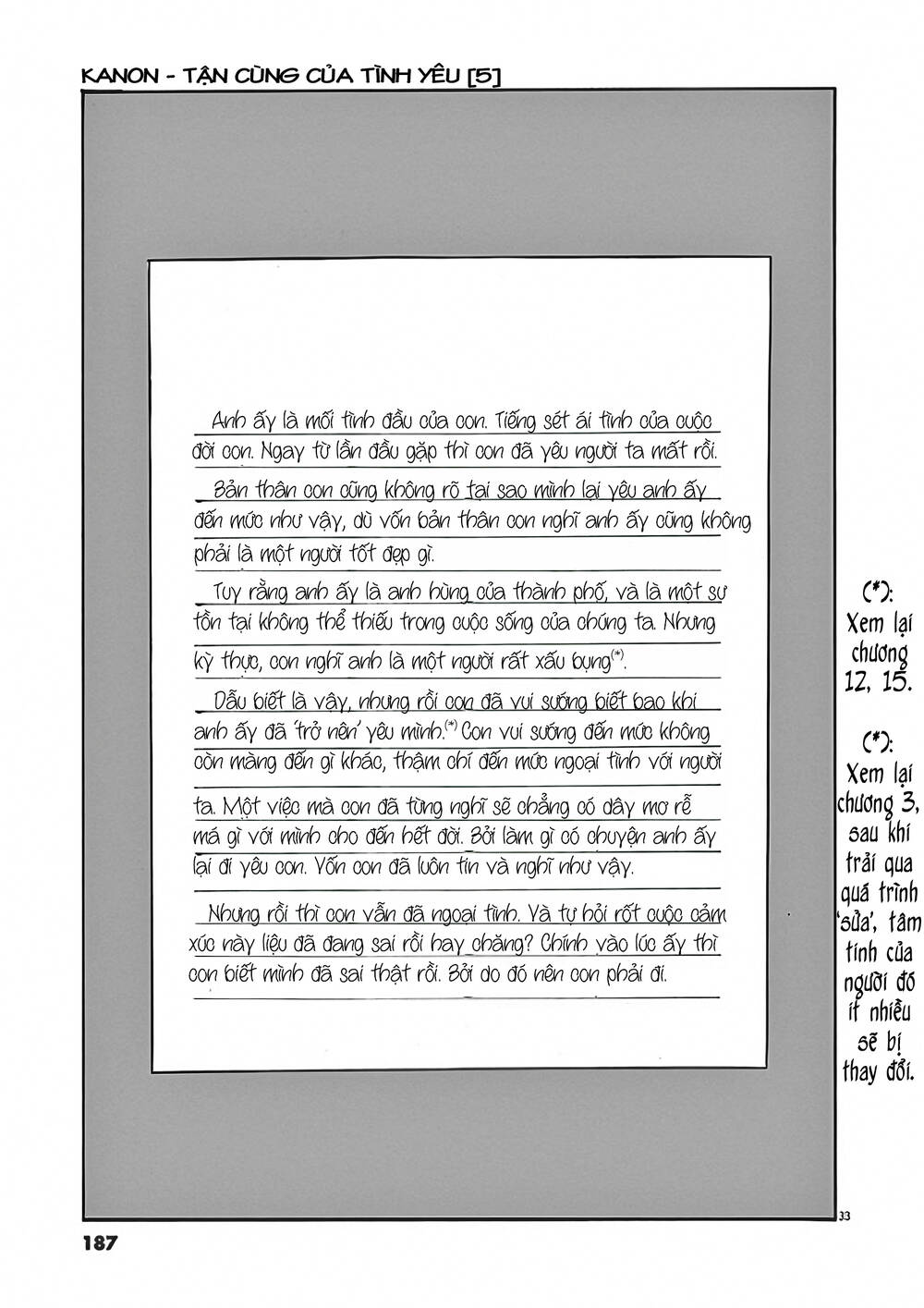 Kanon - Tận Cùng Của Tình Yêu. Chap 29 - Next Chap 30