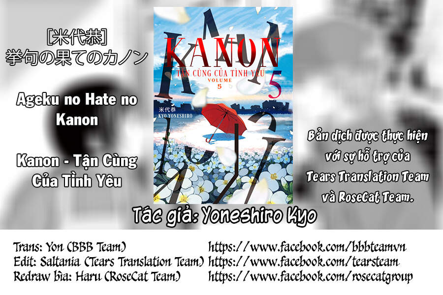 Kanon - Tận Cùng Của Tình Yêu. Chap 30 - Next Chap 31