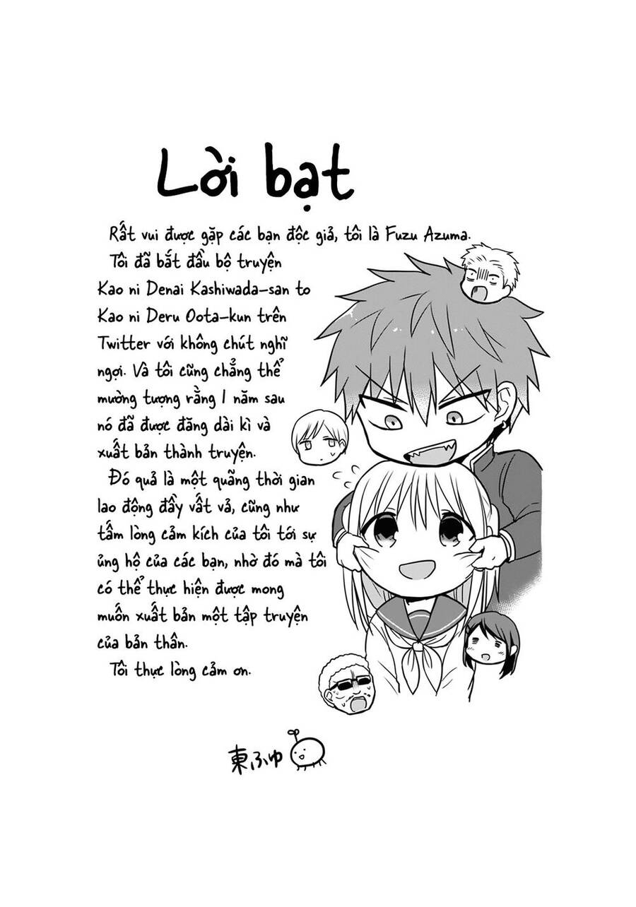 Kao Ni Denai Kashiwada-San To Kao Ni Deru Oota-Kun Chap 135 - Next Chap 136