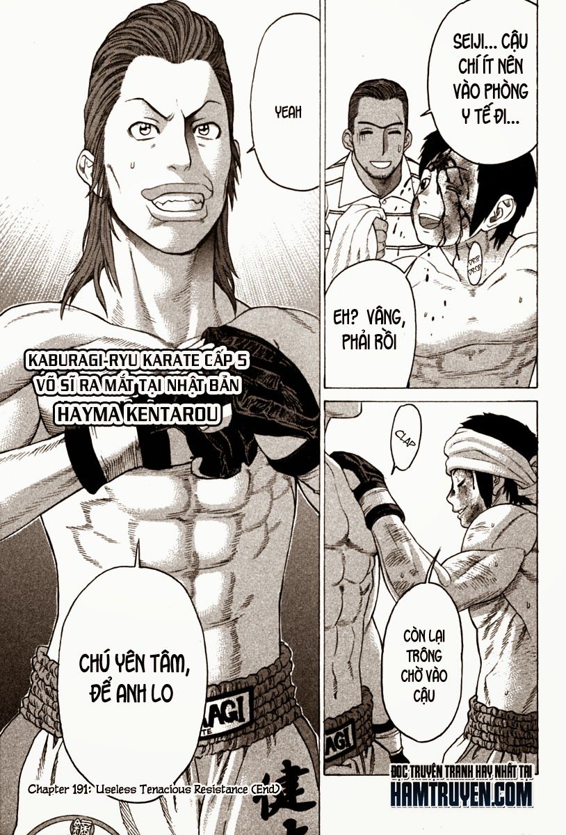Karate Shoukoushi Kohinata Minoru Chap 191 - Next Chap 192