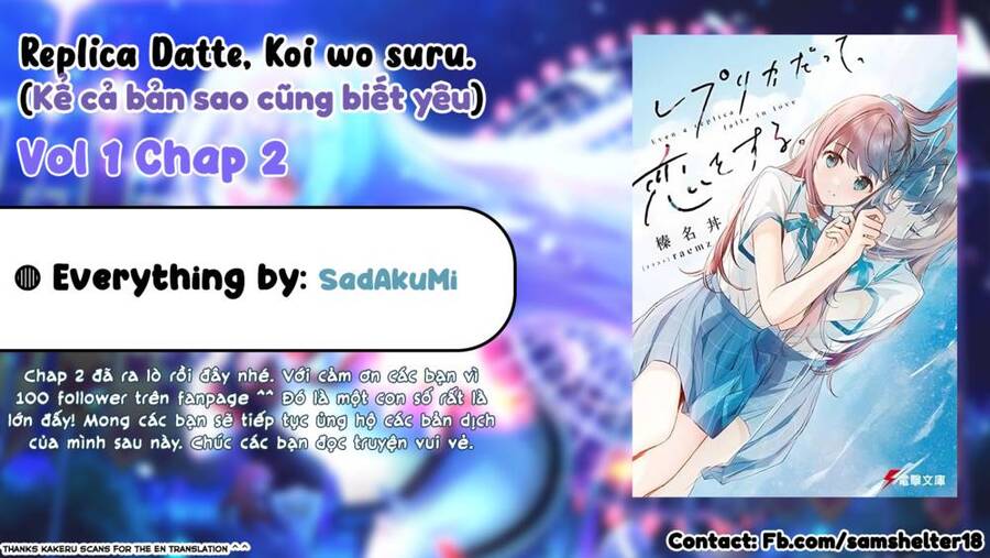 Kể Cả Bản Sao Cũng Biết Yêu Chap 2 - Next Chap 3