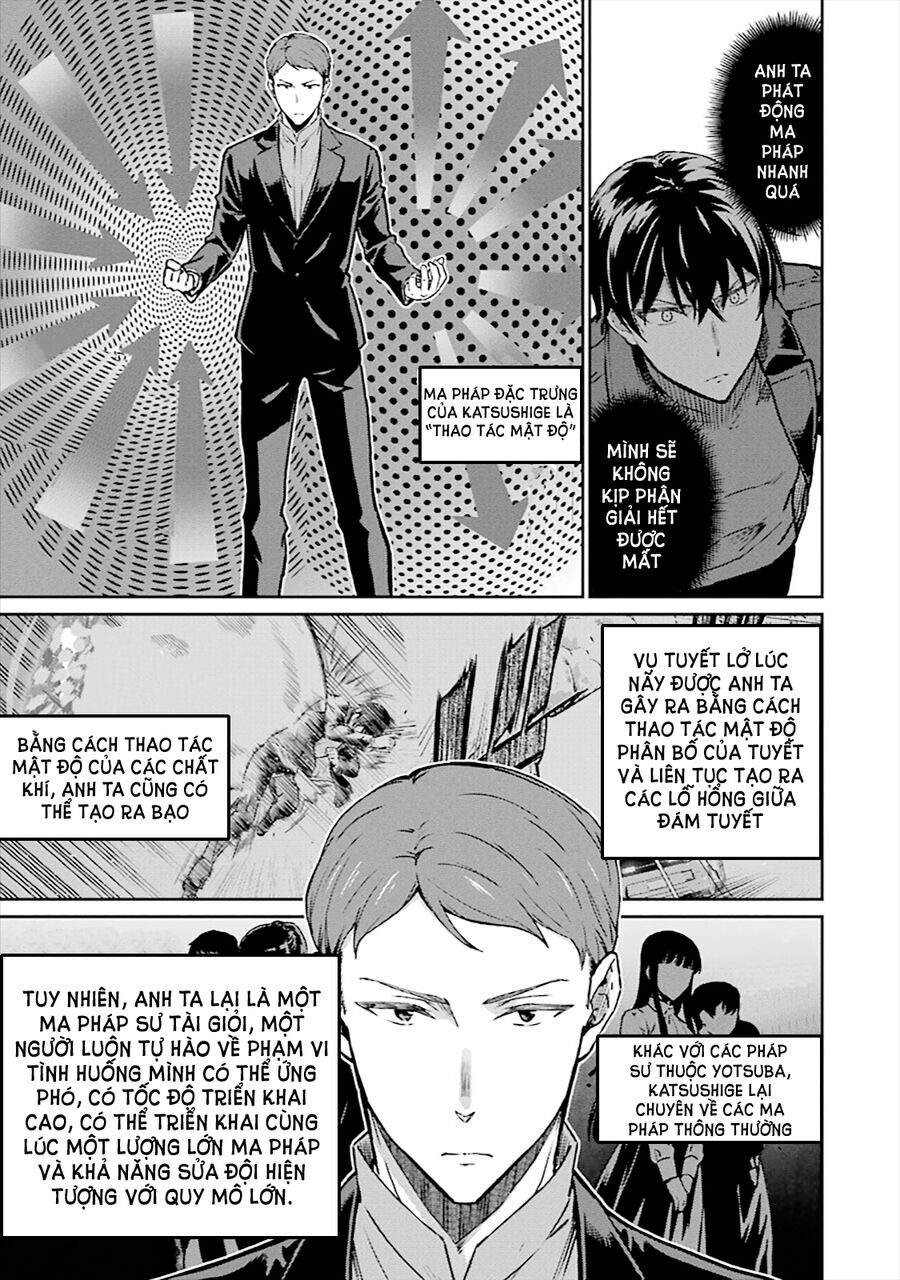 Kẻ Dị Biệt Tại Trường Trung Học Phép Thuật: Người Kế Vị Yotsuba Chap 11 - Next Chap 12