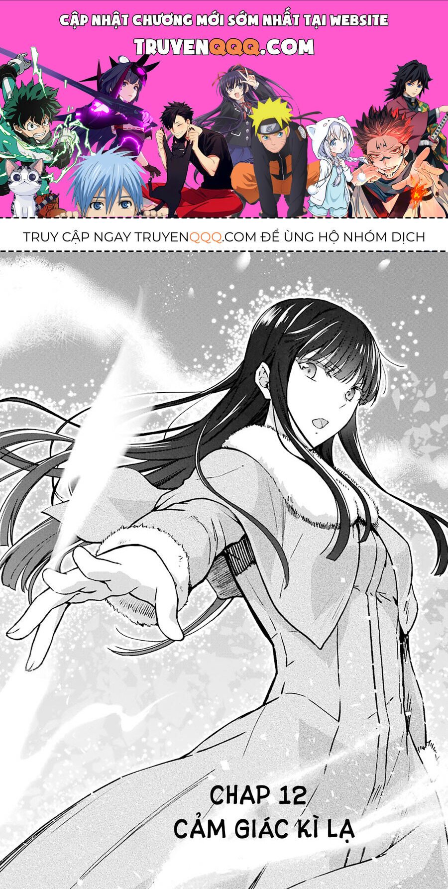 Kẻ Dị Biệt Tại Trường Trung Học Phép Thuật: Người Kế Vị Yotsuba Chap 12 - Next Chap 13