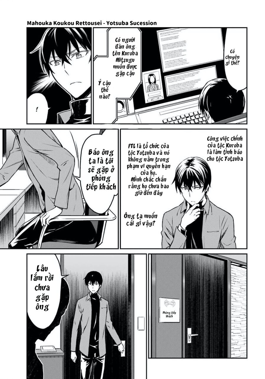 Kẻ Dị Biệt Tại Trường Trung Học Phép Thuật: Người Kế Vị Yotsuba Chap 2 - Next Chap 3
