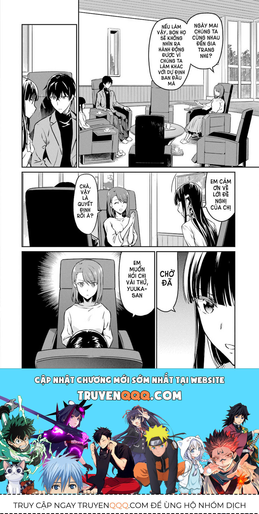 Kẻ Dị Biệt Tại Trường Trung Học Phép Thuật: Người Kế Vị Yotsuba Chap 5 - Next Chap 6