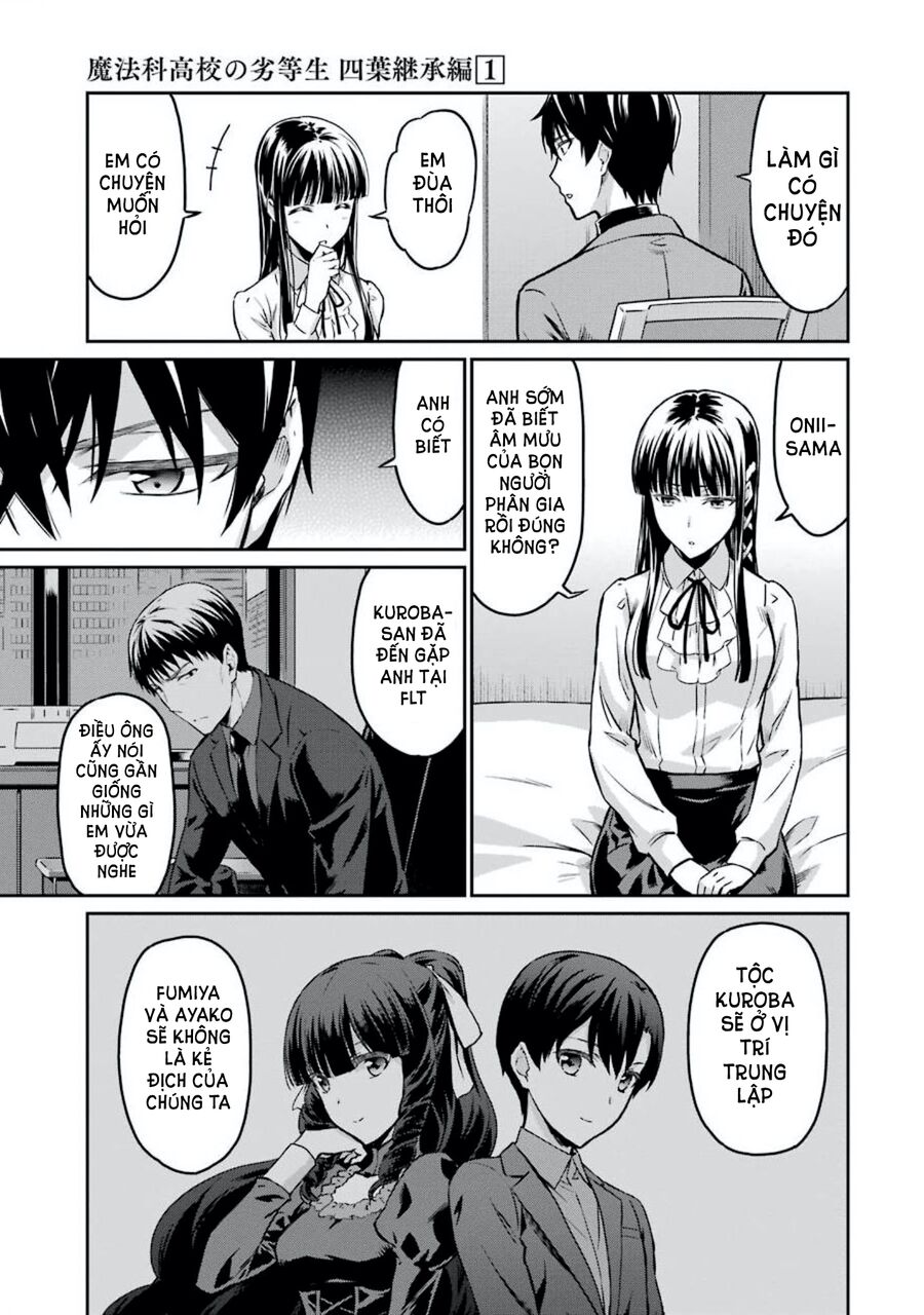 Kẻ Dị Biệt Tại Trường Trung Học Phép Thuật: Người Kế Vị Yotsuba Chap 6 - Next Chap 7