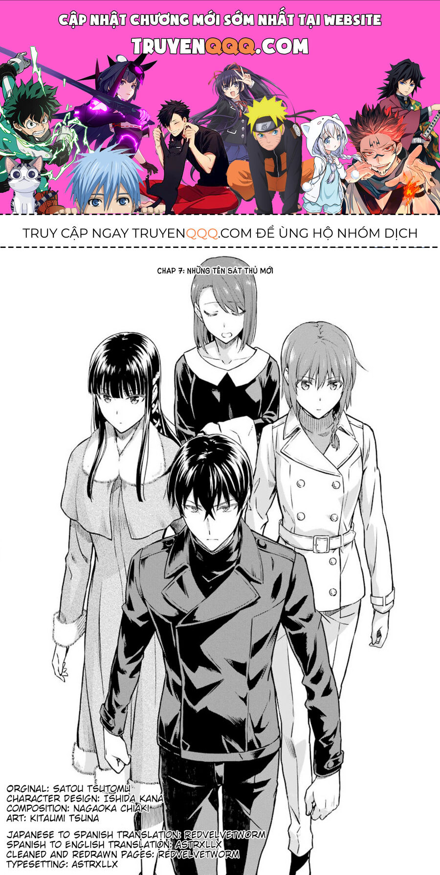 Kẻ Dị Biệt Tại Trường Trung Học Phép Thuật: Người Kế Vị Yotsuba Chap 7 - Next Chap 8
