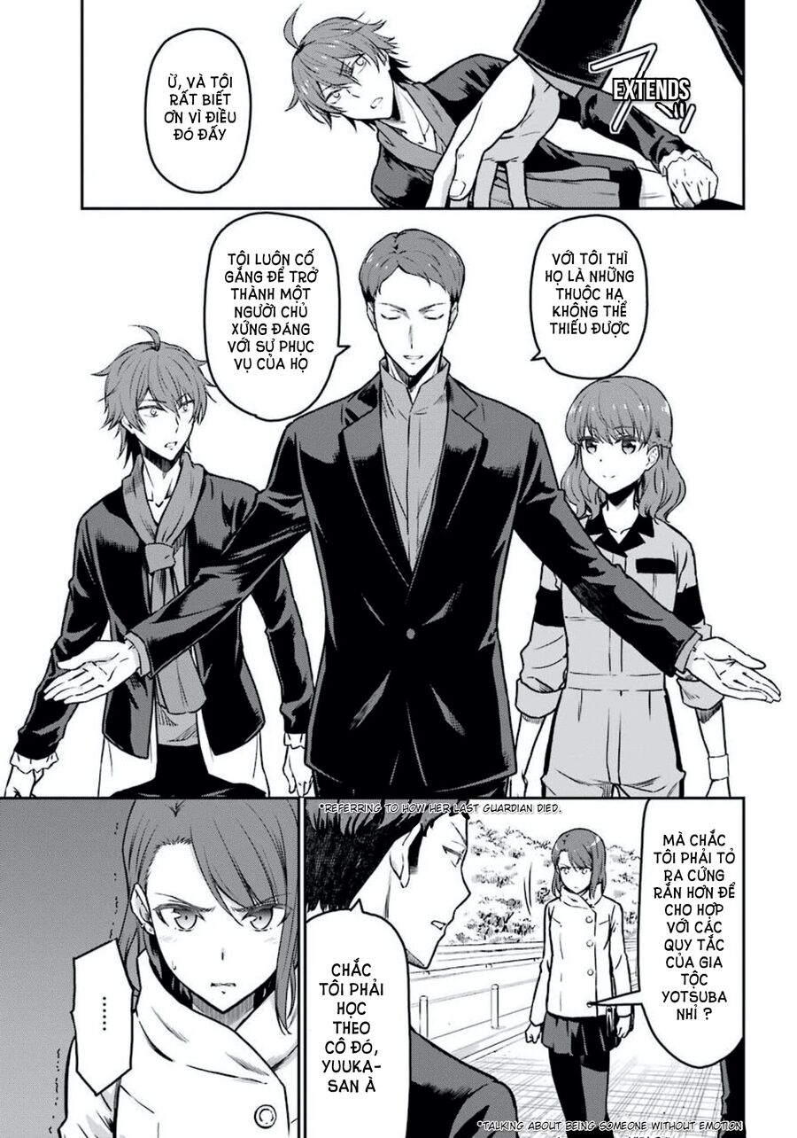 Kẻ Dị Biệt Tại Trường Trung Học Phép Thuật: Người Kế Vị Yotsuba Chap 8 - Next Chap 9