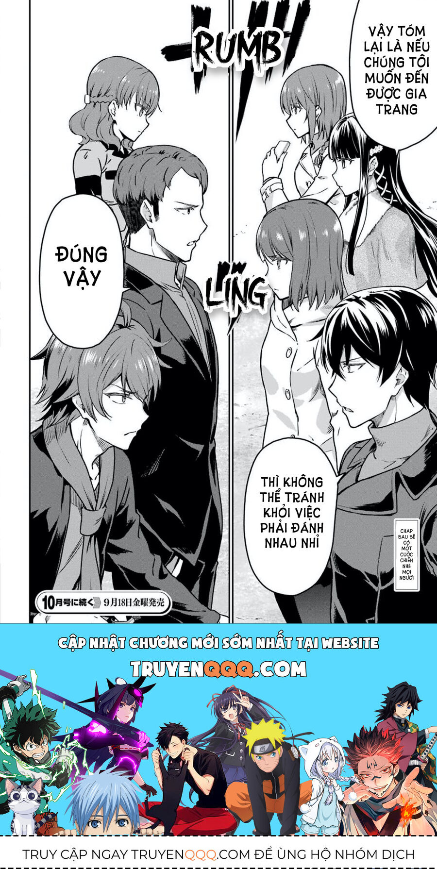 Kẻ Dị Biệt Tại Trường Trung Học Phép Thuật: Người Kế Vị Yotsuba Chap 8 - Next Chap 9